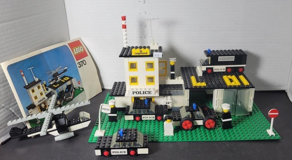 TINS  TOY TRUCKS COLLECTIBLES LEGO AUCTION NASCAR