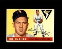 1955 Topps #32 Ed McGhee EX to EX-MT+