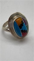 Zuni Sterling Silver ring size 5