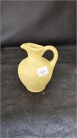 Mini Yellow Pottery Pitcher