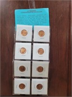 US Treasury commemorative Medallion set