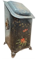 Antique Victorian Towle Coal Scuttle Box