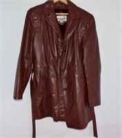 Womens Size 14 Leather Jacket