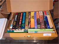 Box of books, various authors