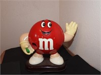 Red M&M candy Dispenser