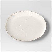 Medium Ceramic Platter Ivory - Threshold