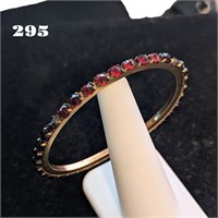 Victorian Bohemain Garnet Bracelet