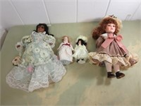 Porcelain Doll Lot A