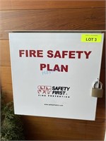 FIRE SAFETY PLAN BOX