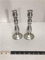 Avon Silver-plated Candle Holders