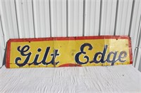 Gilt Edge-metal ( sign cut off) SST-6'x18"