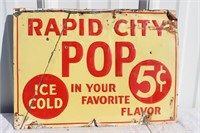 Rapid City pop 5¢-SST -14"x10"