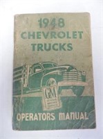 1948 Chev truck Manual  very good condition