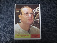 1961 TOPPS #282 FAYE THRONEBERRY ANGELS