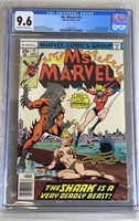 CGC 9.6 Ms. Marvel #15 1978 Marvel Comic Book