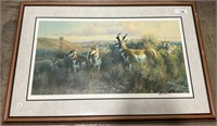 Michael Sieve Wild Life Print, Wall Art.