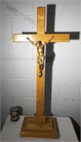 Grand crucifix d'autel de 39"