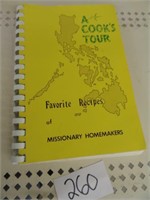 Missionary Homemakers cook book