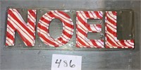 Noel Candy Cane Serving Dish