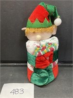 Holiday Elf with Hugging Hand Towels