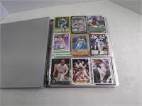 Baseball Card selection; full binder