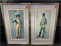 2 ITALY AND SWITZERLAND SOLDIER PRINTS