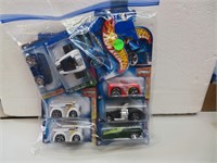 7 Hot Wheels Cars (new in packages)