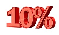 10% Buyers Premium is charged to all