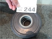 2 Rubberised Weight Plate 1.25Kg