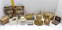 12PC BRASS & COLLECTIBLES LOT