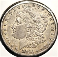 1880-S Morgan $1 Silver Dollar Coin