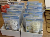 15 MicroMax Spiral Light Bulbs