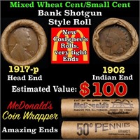 Small Cent Mixed Roll Orig Brandt McDonalds Wrappe