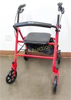 Drive Adult Walker w/Hand Brakes & Seat