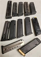 P - LOT OF 12 AMMO MAGS (C65)
