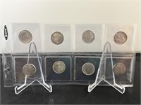 8 Asian Coins