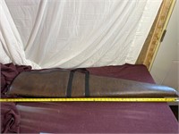 48 inch leather rifle case