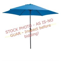 LIVING ACCENTS 9’ Steel Frame Market Umbrella