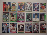 36 diff. Will Clark baseball cards