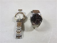 Pair Of Nice Mens Watches One Will Need Battery