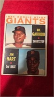 1964 Topps Gil Garrido Jim Hart RC