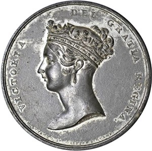 1837 QUEEN VICTORIA VISIT TO LONDON MEDAL