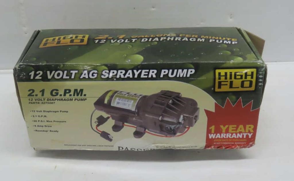 Hi-Flo 12V Ag Sprayer Pump