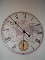 World Clock-32" Round