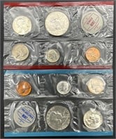 1962 10pc US Silver Mint Set