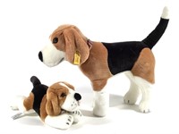 2 Steiff American Kennel Club Beagles