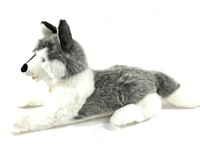 Steiff Plush Blue Eyed Husky 'Bernie'