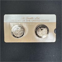 Franklin Mint History of the US Bronze Medals