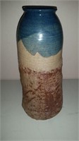 Folk Art Pottery Vase