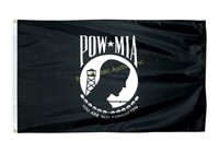POW-MIA $28 Retail Flag - Single/Reverse